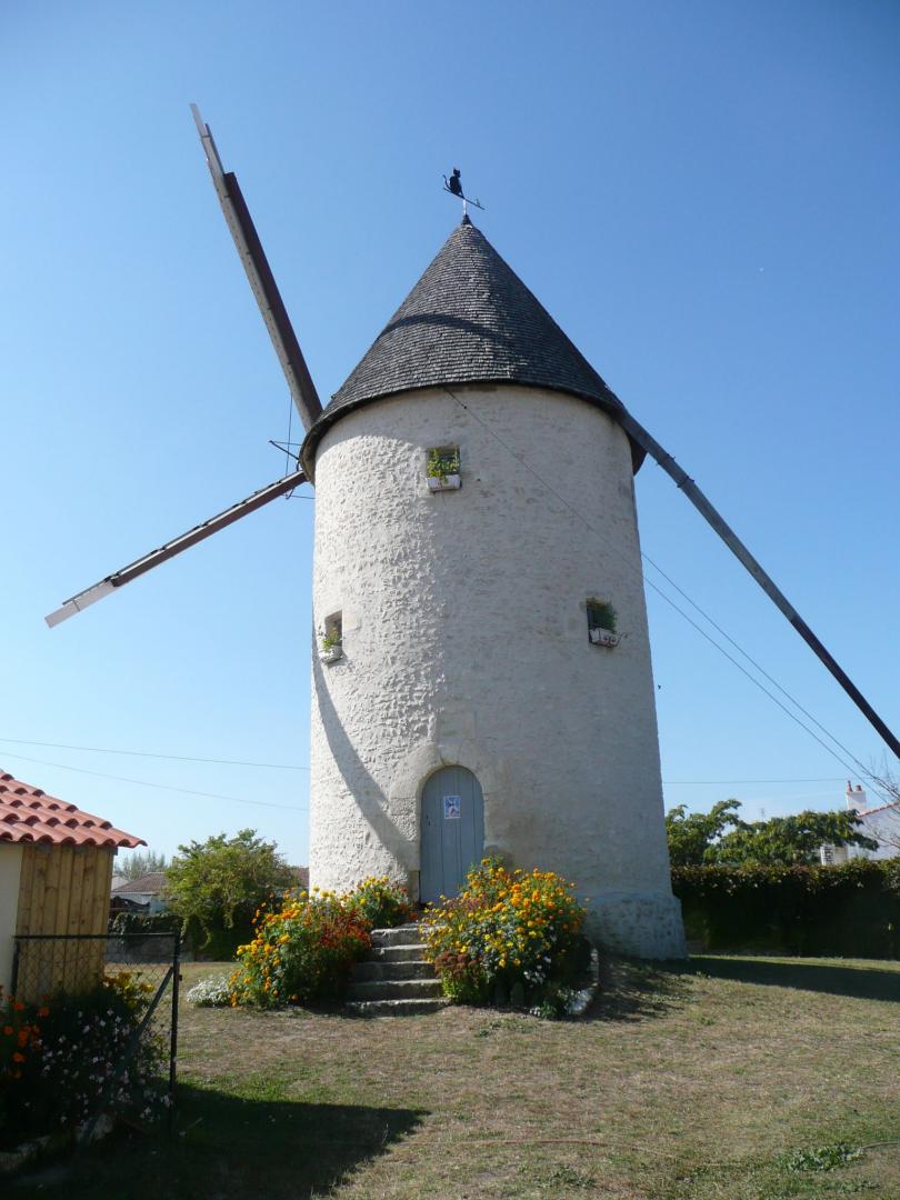 Moulin de la Plataine. Crédit : Mairie de Bourcefranc-Le Chapus