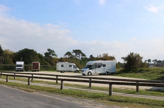 Aire de camping-cars. Crédit : Mairie de Bourcefranc-Le Chapus