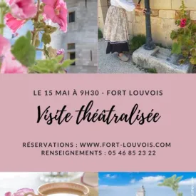 Visite matinale théâtralisée et contée à Fort Louvois_Bourcefranc-le-Chapus