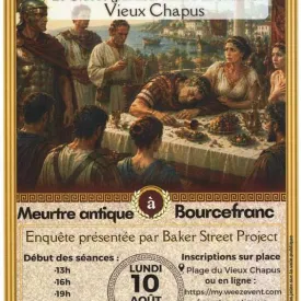 Cluédo géant : Meurtre antique à Bourcefranc_Bourcefranc-le-Chapus