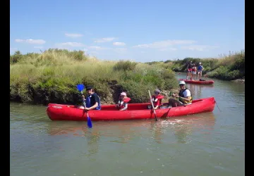 Sortie canoë famille