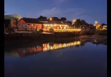 La terrasse la nuit