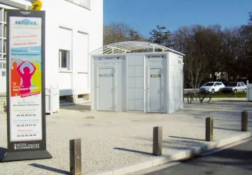 Toilettes publiques - centre ville