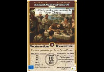 Cluédo géant : Meurtre antique à Bourcefranc_Bourcefranc-le-Chapus